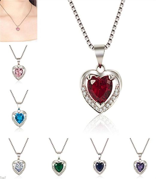 crystal womens necklaces pendant heart love shaped blue love fashion clavicle chain gold silver plated8982976
crystal womens necklaces pendant heart love shaped blue love fashion clavicle chain gold silver plated8982976