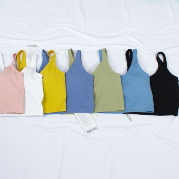 lu women's sports bra fitness running yoga vest sleeveless u-shaped chest pad outdoor jogging quick dry breathable yoga bra
lu women's sports bra fitness running yoga vest sleeveless u-shaped chest pad outdoor jogging quick dry breathable yoga bra