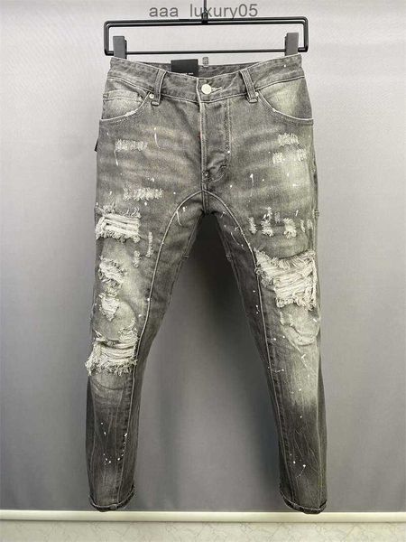 2023 new arrivals mens luxury designer denim''''jeans holes trousers jeans coolguy biker pants mens clothing 2#a515 dsqu, Blue
2023 new arrivals mens luxury designer denim''''jeans holes trousers jeans coolguy biker pants mens clothing 2#a515 dsqu, Blue