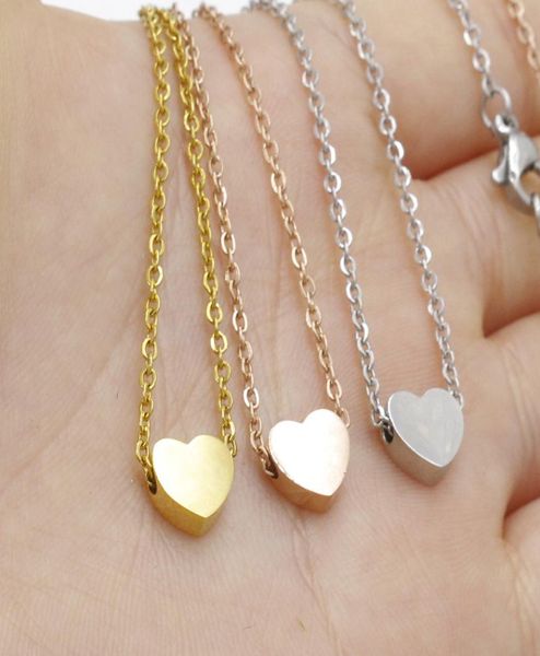 stainless clavicle necklace heart pendant choker for women wedding gift jewelry9501919, Silver
stainless clavicle necklace heart pendant choker for women wedding gift jewelry9501919, Silver