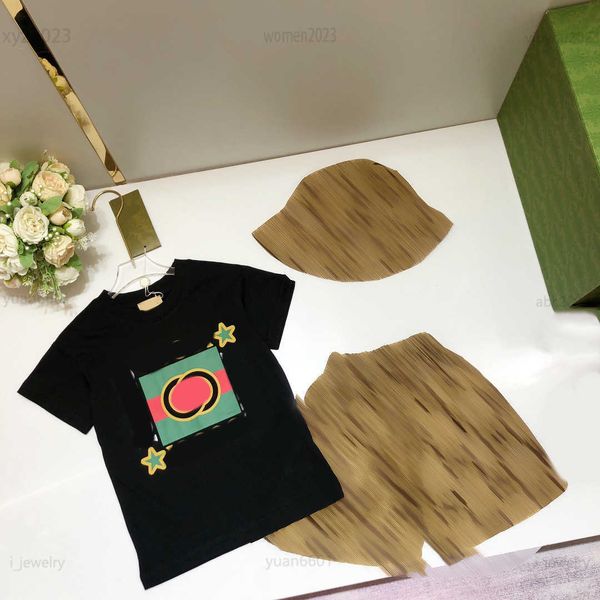 designer baby summer suit kids tracksuit size 100-160 cm 3pcs logo printed t-shirt and khaki shorts on chest with hat july07, White
designer baby summer suit kids tracksuit size 100-160 cm 3pcs logo printed t-shirt and khaki shorts on chest with hat july07, White