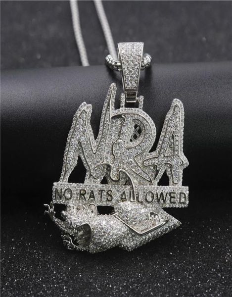 hip hop letter necklace no rats allowed pendant iced out full zircon mens bling jewelry gift8775313, Silver
hip hop letter necklace no rats allowed pendant iced out full zircon mens bling jewelry gift8775313, Silver