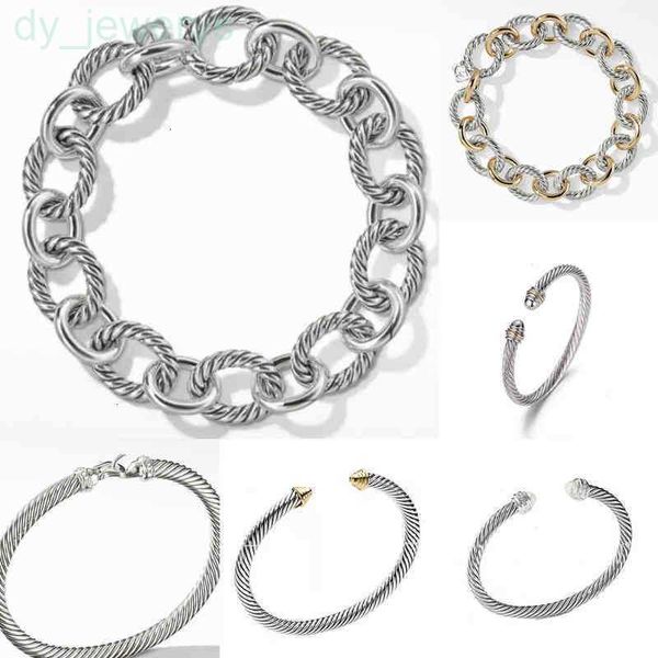 bangle jewelry mens dy trend bracelet gold charm designer women platinum twisted wire bracelets round plated head hemp fashion versatile, Black
bangle jewelry mens dy trend bracelet gold charm designer women platinum twisted wire bracelets round plated head hemp fashion versatile, Black