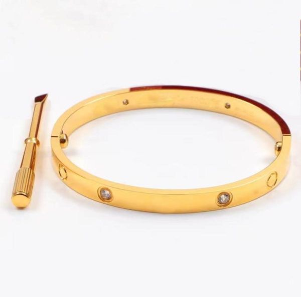 2022 titanium steel bracelets silver rose gold bangles for women men bracelet with box3565526, Golden;silver
2022 titanium steel bracelets silver rose gold bangles for women men bracelet with box3565526, Golden;silver