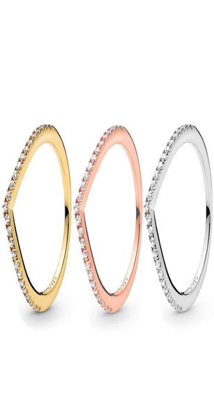 authentic 925 sterling silver sparkling wishbone ring 18k gold rose gold women gift with original box for rings set1421414, Slivery;golden
authentic 925 sterling silver sparkling wishbone ring 18k gold rose gold women gift with original box for rings set1421414, Slivery;golden