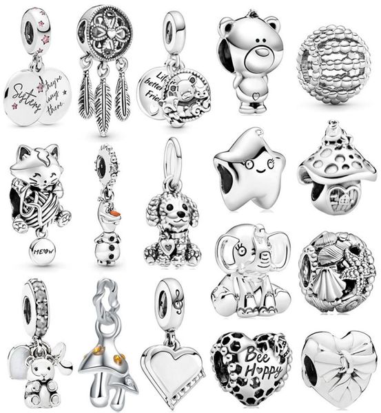 popular 925 sterling silver cute silver star cat elephant mushroom pendant for original charm bracelet ladies jewelry6394756, Bronze;silver
popular 925 sterling silver cute silver star cat elephant mushroom pendant for original charm bracelet ladies jewelry6394756, Bronze;silver