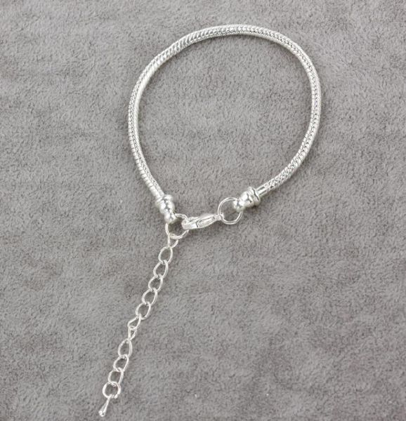 classic diy 925 silver plating chain bracelets fit europen charms beads lobster clasp bangles accessories jewelry 50pcs3478781, Black
classic diy 925 silver plating chain bracelets fit europen charms beads lobster clasp bangles accessories jewelry 50pcs3478781, Black