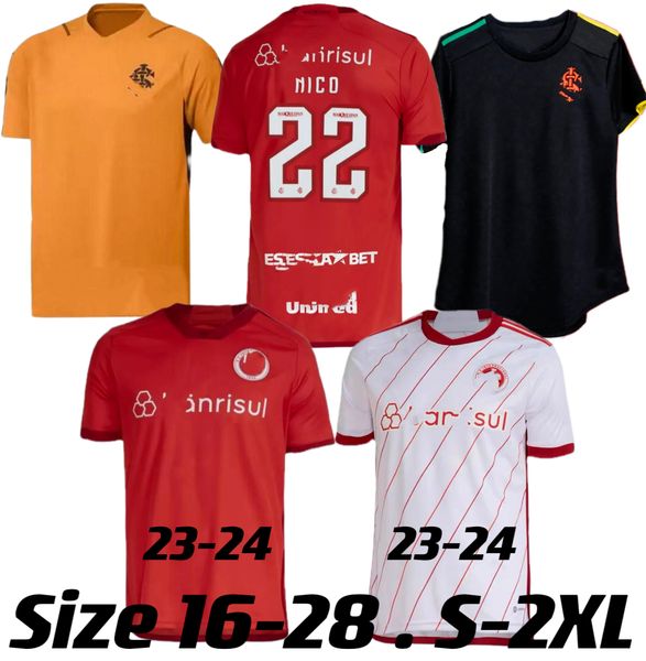 2023 2024 sc internacional soccer jerseys fans brazils sport man kit 22 23 24 camisa guerrero t.galhardo october masculino feminino football, Black
2023 2024 sc internacional soccer jerseys fans brazils sport man kit 22 23 24 camisa guerrero t.galhardo october masculino feminino football, Black