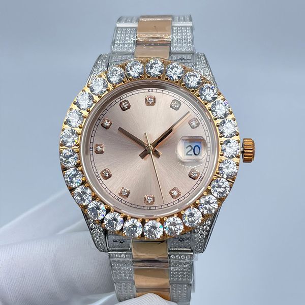 diamond watch mens automatic mechanical designer watches 44mm sapphire women wristwatch waterproof montre de luxe, Slivery;brown
diamond watch mens automatic mechanical designer watches 44mm sapphire women wristwatch waterproof montre de luxe, Slivery;brown