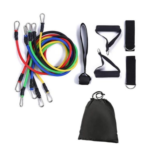 11pcs resistance tube bands set exercise bands door anchor ankle straps cushioned handles with bags for home fintess workout gym4062068
11pcs resistance tube bands set exercise bands door anchor ankle straps cushioned handles with bags for home fintess workout gym4062068