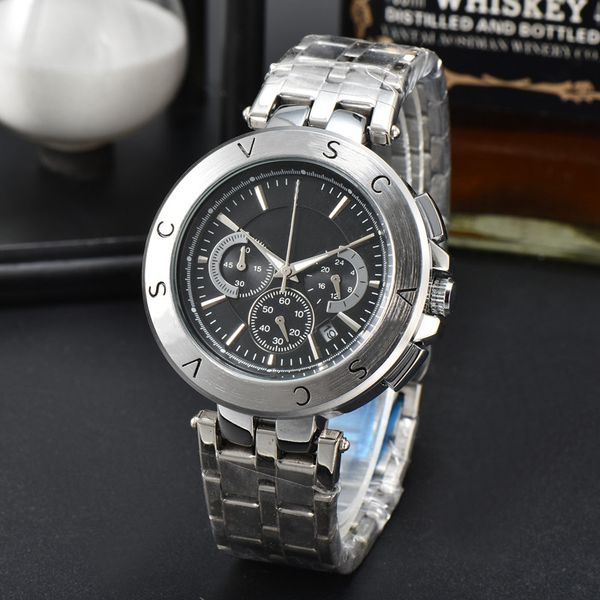 vers wrist watches for men 2023 mens watches all dial work quartz watch luxury brand chronograph clock steel belt fashion montre de luxe, Slivery;golden
vers wrist watches for men 2023 mens watches all dial work quartz watch luxury brand chronograph clock steel belt fashion montre de luxe, Slivery;golden