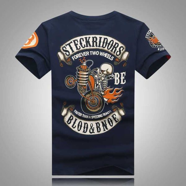 casual t-shirt new summer armed front harley motorcycle west coast retro motorcycle skull ghost knight men's t-shirt, White;black
casual t-shirt new summer armed front harley motorcycle west coast retro motorcycle skull ghost knight men's t-shirt, White;black