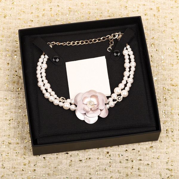 2023 luxury quality charm choker pendant necklace with nature shell beads pink flowers diamond design have box stamp white color ps7283b, Golden
2023 luxury quality charm choker pendant necklace with nature shell beads pink flowers diamond design have box stamp white color ps7283b, Golden