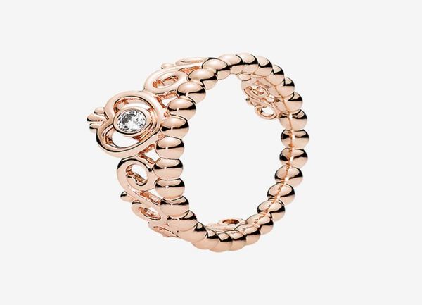18k rose gold plated crown ring women girls wedding jewelry for sterling silver princess tiara crown ring with original box2213657, Slivery;golden
18k rose gold plated crown ring women girls wedding jewelry for sterling silver princess tiara crown ring with original box2213657, Slivery;golden