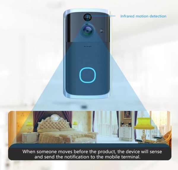 h7 wifi smart doorbell video intercom security camera door bell remote monitoring alarm2335603
h7 wifi smart doorbell video intercom security camera door bell remote monitoring alarm2335603