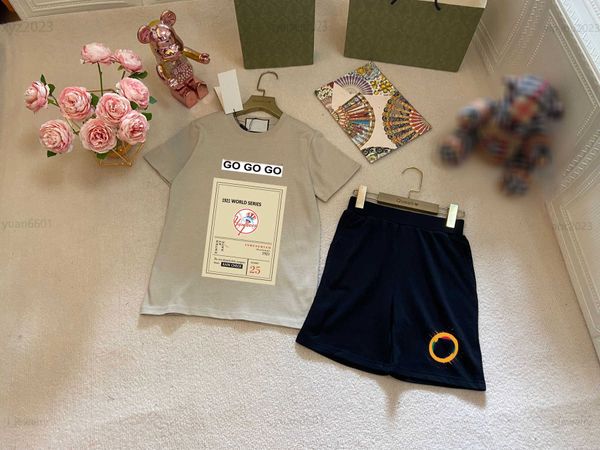 designer baby clothes kids summer suit tracksuit size 90-170 cm 2pcs poster pattern printed t-shirt with elastic waist shorts july10, White
designer baby clothes kids summer suit tracksuit size 90-170 cm 2pcs poster pattern printed t-shirt with elastic waist shorts july10, White