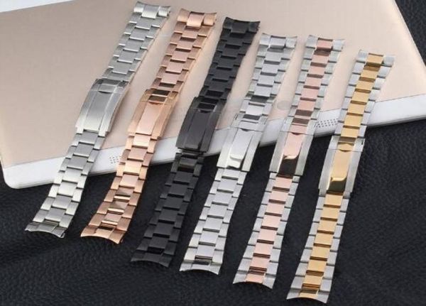 20 21mm black silver brushed 316l solid stainless steel watch band belt strap bracelets for role submariner men mental logo on3779967, Black;brown
20 21mm black silver brushed 316l solid stainless steel watch band belt strap bracelets for role submariner men mental logo on3779967, Black;brown