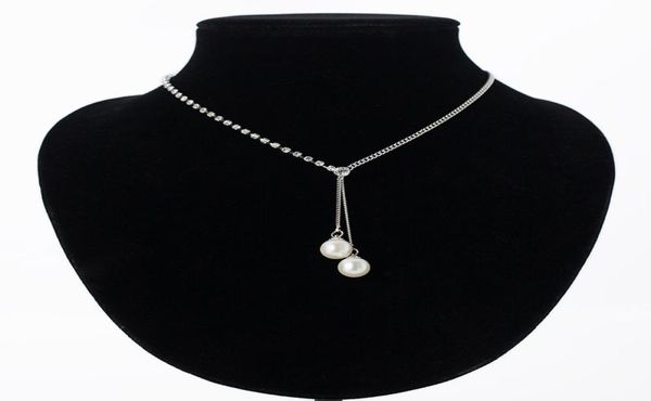 yfjewe luxury elegant pearl pendant necklace sliver plated chain necklace austrian crystal pearl necklace for women n0987982458, Black
yfjewe luxury elegant pearl pendant necklace sliver plated chain necklace austrian crystal pearl necklace for women n0987982458, Black