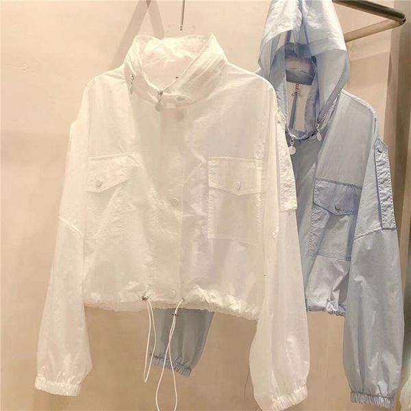 women's jackets summer sun protection clothing female thin jacket loose hooded coat sun protection windbreaker women uv proof coats 230, Black;brown
women's jackets summer sun protection clothing female thin jacket loose hooded coat sun protection windbreaker women uv proof coats 230, Black;brown