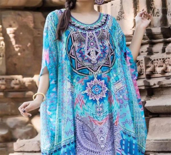 2020 oversize blue bohemian printed summer dress kaftan beach tunic women plus size beachwear batwing sleeve maxi dress n74114750439, Black;gray
2020 oversize blue bohemian printed summer dress kaftan beach tunic women plus size beachwear batwing sleeve maxi dress n74114750439, Black;gray
