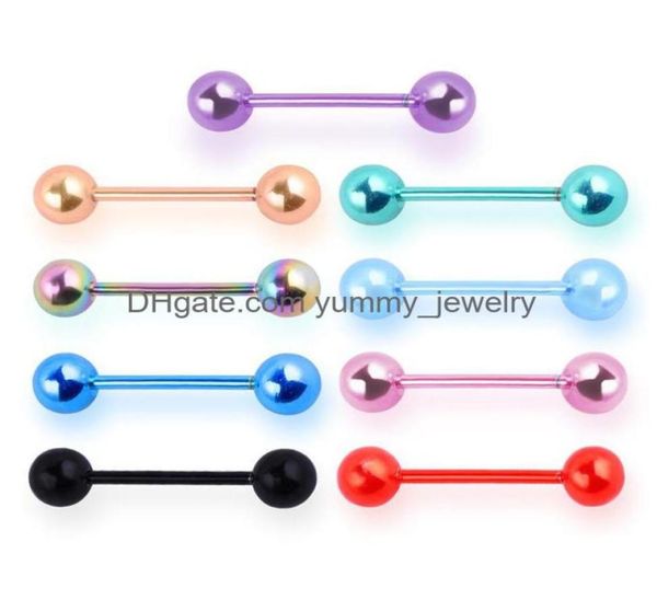 tongue rings 110pcslot stainless steel long industrial barbell ring 14g nipple bar piercing 16mm tragus helix ear body jewelry 33925337, Silver
tongue rings 110pcslot stainless steel long industrial barbell ring 14g nipple bar piercing 16mm tragus helix ear body jewelry 33925337, Silver