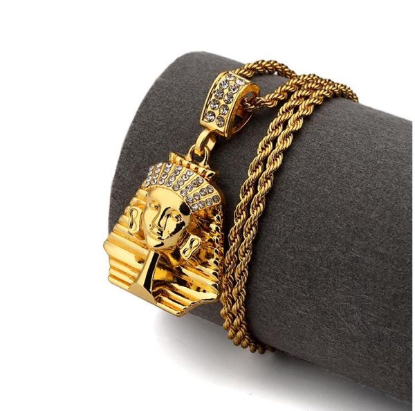 18k diamond vintage retro men necklaces egyptian pharaoh pendants chain necklace masquerade party stainless steel jewelry birthday3971442, Silver
18k diamond vintage retro men necklaces egyptian pharaoh pendants chain necklace masquerade party stainless steel jewelry birthday3971442, Silver