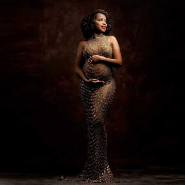 shiny drill maternity pgraphy props goddess dress bodysuit tulle pregnancy gown for p shoot props clothing l230712, White
shiny drill maternity pgraphy props goddess dress bodysuit tulle pregnancy gown for p shoot props clothing l230712, White