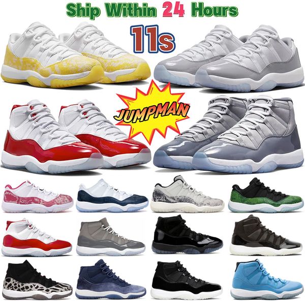 2023 jumpman 11 11s mens basketball shoes cement cool grey dmp cherry yellow snakeskin gamma royal blue low 72-10 25th anniversary concord b
2023 jumpman 11 11s mens basketball shoes cement cool grey dmp cherry yellow snakeskin gamma royal blue low 72-10 25th anniversary concord b