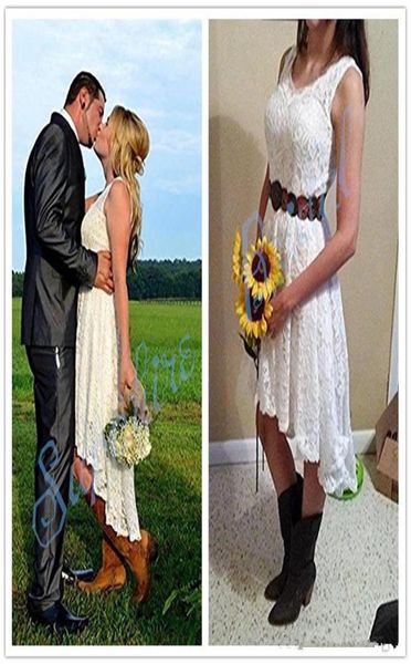 little white dress vintage high low beach wedding dresses full lace vneck bohemian western country cowgirls bridal reception gown6227580
little white dress vintage high low beach wedding dresses full lace vneck bohemian western country cowgirls bridal reception gown6227580