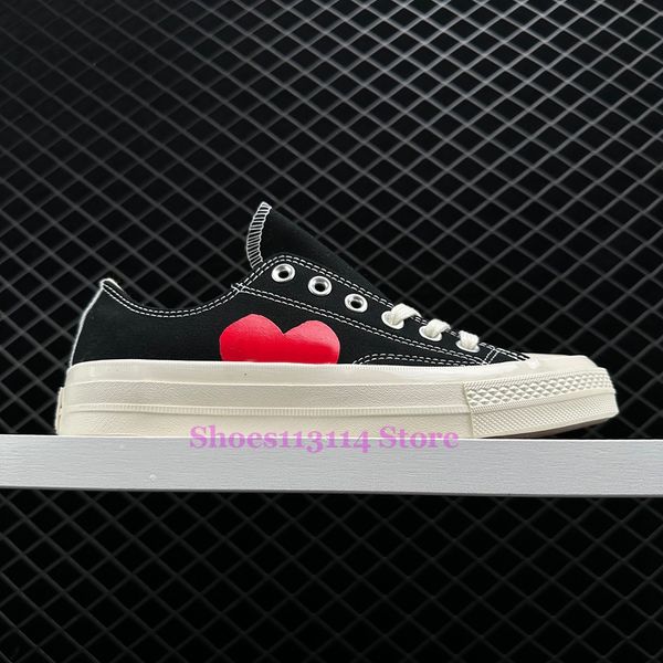 1970 cdg play designer platform canvas shoes sneakers run chuck hike 1970s classic 70 taylor eyes casual women men trainer white black 002
1970 cdg play designer platform canvas shoes sneakers run chuck hike 1970s classic 70 taylor eyes casual women men trainer white black 002