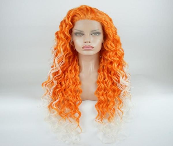 iwona hair curly long orange root white ombre wig 1832001001 half hand tied heat resistant synthetic lace front wigs5013028, Black
iwona hair curly long orange root white ombre wig 1832001001 half hand tied heat resistant synthetic lace front wigs5013028, Black