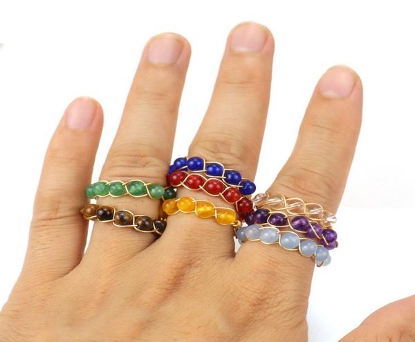 handmade stone cluster ring silver gold wrapped agate chakra bead crystal adjustable rings for women3805259, Golden;silver
handmade stone cluster ring silver gold wrapped agate chakra bead crystal adjustable rings for women3805259, Golden;silver