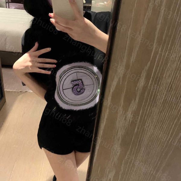 23ss womens t-shirt womens designer clothing tee round neck pure cotton drill letters logo number 5 print short sleeve t-shirt womens clothe, White
23ss womens t-shirt womens designer clothing tee round neck pure cotton drill letters logo number 5 print short sleeve t-shirt womens clothe, White