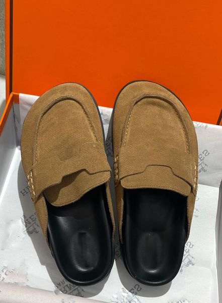 fashion sheepskin lazy slip-on design women's summer sandals casual shoes, Black
fashion sheepskin lazy slip-on design women's summer sandals casual shoes, Black
