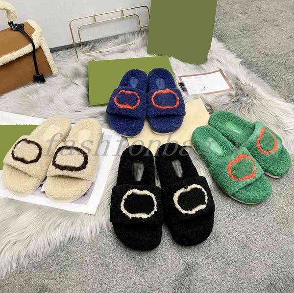 designer women fur slippers slide sandal wool thick bottom light brown merino wool slides fashion flat muller heel slipper winter with box, Black
designer women fur slippers slide sandal wool thick bottom light brown merino wool slides fashion flat muller heel slipper winter with box, Black