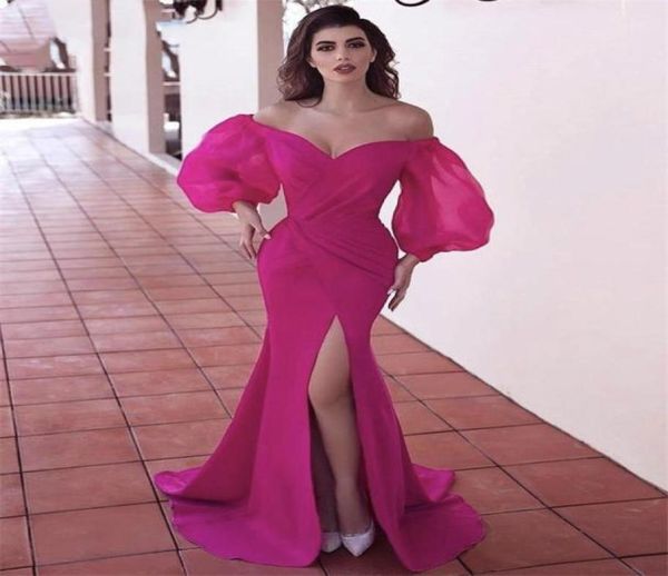 puffy long sleeves plus size pink evening dresses for women vneck satin side slit sweep train pageant mermaid robe de soiree5540515, White;red
puffy long sleeves plus size pink evening dresses for women vneck satin side slit sweep train pageant mermaid robe de soiree5540515, White;red