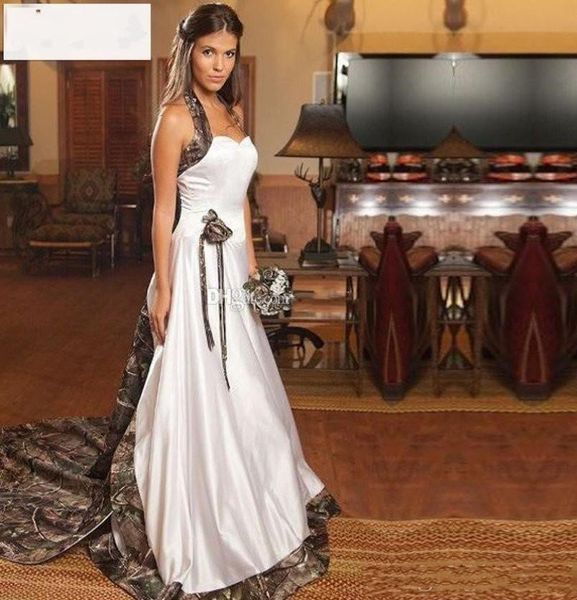 2019 vintage camo wedding dresses sweetheart halter satin cowgirls camouflage wedding gowns bridal dresses gowns chapel train h0947312285, White
2019 vintage camo wedding dresses sweetheart halter satin cowgirls camouflage wedding gowns bridal dresses gowns chapel train h0947312285, White