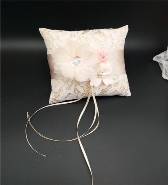 wedding ring pillow with ribbons lace flower wedding ring holder marriage ring cushion bearer 15x15cm wedding party decoration a006040392
wedding ring pillow with ribbons lace flower wedding ring holder marriage ring cushion bearer 15x15cm wedding party decoration a006040392