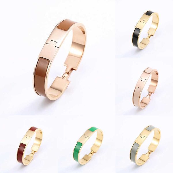 luxury designer bracelet her max classic jewelry designers h bracelets enamel 18k gold bangle for men women cuff lovers bracelet 12mm wide s, Black
luxury designer bracelet her max classic jewelry designers h bracelets enamel 18k gold bangle for men women cuff lovers bracelet 12mm wide s, Black