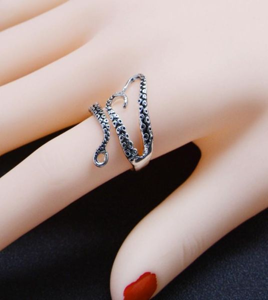 stainless steel ring for women men jewelry gothic deep sea squid ocs ring open adjustable ocs titanium ps09172931624, Silver
stainless steel ring for women men jewelry gothic deep sea squid ocs ring open adjustable ocs titanium ps09172931624, Silver