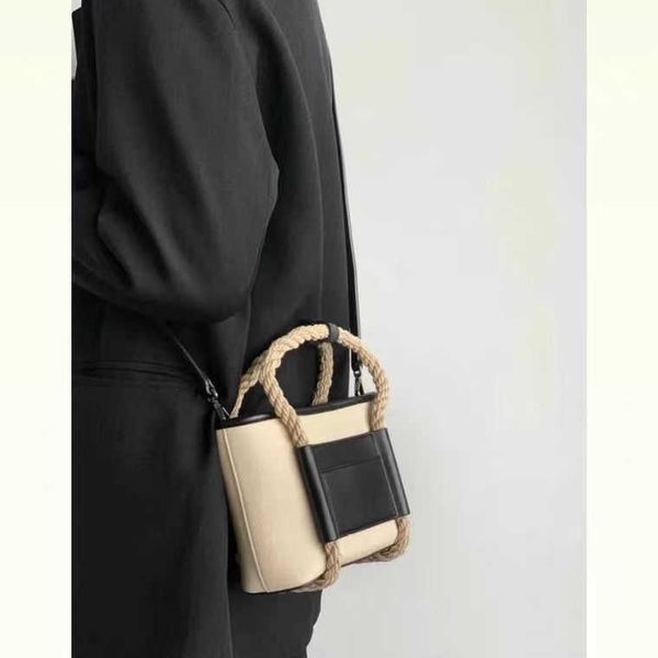 canvas tote bag for women's summer new fashion and stylish small style hemp rope bucket bag single shoulder crossbody
canvas tote bag for women's summer new fashion and stylish small style hemp rope bucket bag single shoulder crossbody