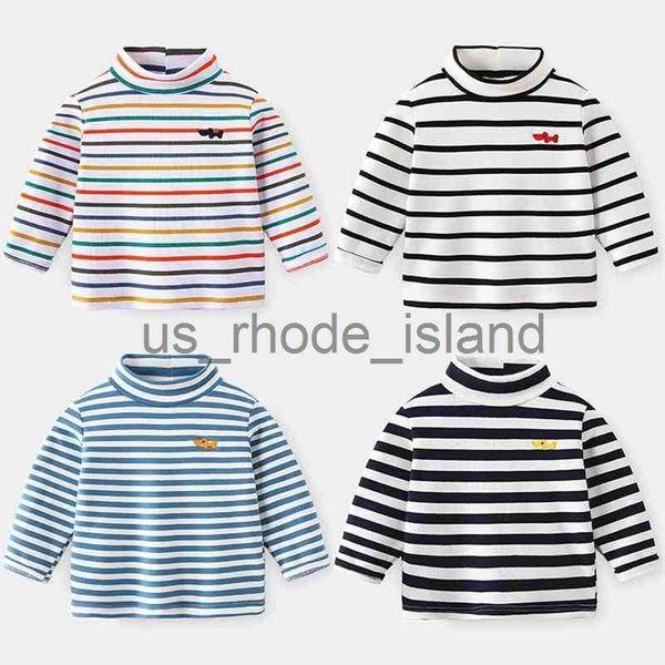 t-shirts spring autumn winter 2 3 4 6 8 10 years cartoon high neck pullover basic turtleneck striped soft t-shirt for kids baby boy 210414 x, Blue
t-shirts spring autumn winter 2 3 4 6 8 10 years cartoon high neck pullover basic turtleneck striped soft t-shirt for kids baby boy 210414 x, Blue