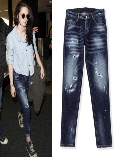 women fashion cropped jeansbrand design ripped jeansstars style jeansskinny causal jeans size 26305308430, Blue
women fashion cropped jeansbrand design ripped jeansstars style jeansskinny causal jeans size 26305308430, Blue