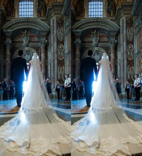 2019 vintage charming bridal veils sheer two layers tulle lace bridal accessories long cathedral wedding veil comb pure white9434451, Black
2019 vintage charming bridal veils sheer two layers tulle lace bridal accessories long cathedral wedding veil comb pure white9434451, Black