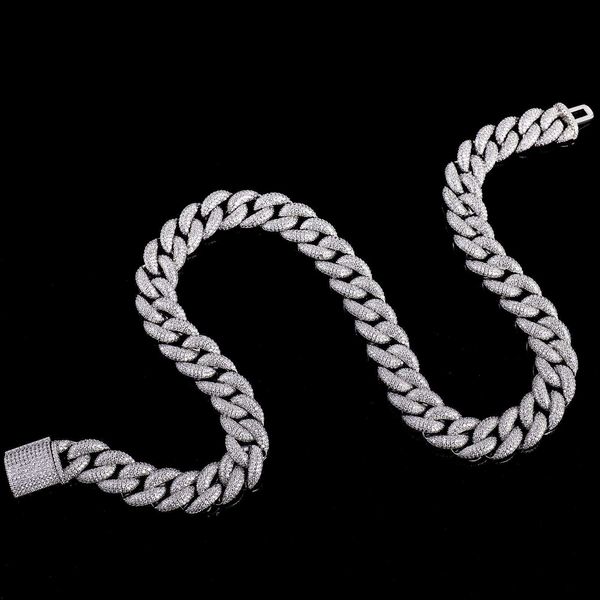 cuban link chain 18k white gold real gold cuban bracelet plated 925 sliver moissanite cuban chain 15mm hiphop necklace, Silver
cuban link chain 18k white gold real gold cuban bracelet plated 925 sliver moissanite cuban chain 15mm hiphop necklace, Silver