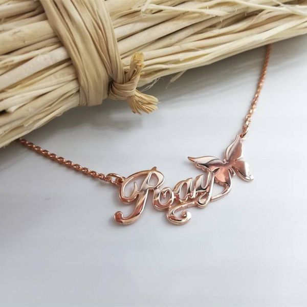 personalized butterfly name necklaces for women girl favorite jewelry custom ribbon nameplate choker necklace friends gifts, Silver
personalized butterfly name necklaces for women girl favorite jewelry custom ribbon nameplate choker necklace friends gifts, Silver