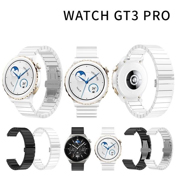 watch bands ceramic strap for gt3 pro 4m mm band bracelet gt 3 3pro stainless steel wristband 230712, Black;brown
watch bands ceramic strap for gt3 pro 4m mm band bracelet gt 3 3pro stainless steel wristband 230712, Black;brown