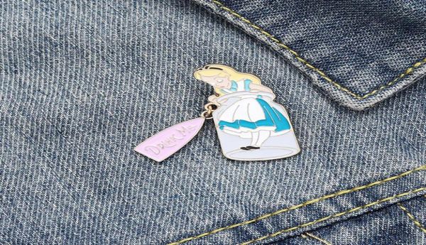 drink me bottle cute enamel brooches pin for women girl fashion jewelry accessories metal vintage brooches pins badge whole gi8158115, Gray
drink me bottle cute enamel brooches pin for women girl fashion jewelry accessories metal vintage brooches pins badge whole gi8158115, Gray