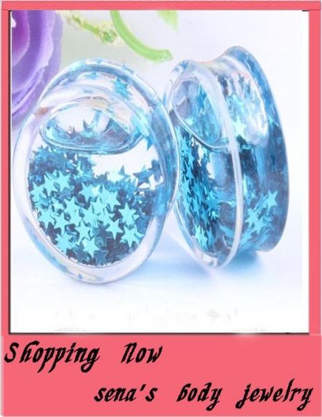 mix 616mm 60pcslo liquid blue star t acrylic solid ear plug flesh tunnel piercing body jewelry9169848, Silver
mix 616mm 60pcslo liquid blue star t acrylic solid ear plug flesh tunnel piercing body jewelry9169848, Silver