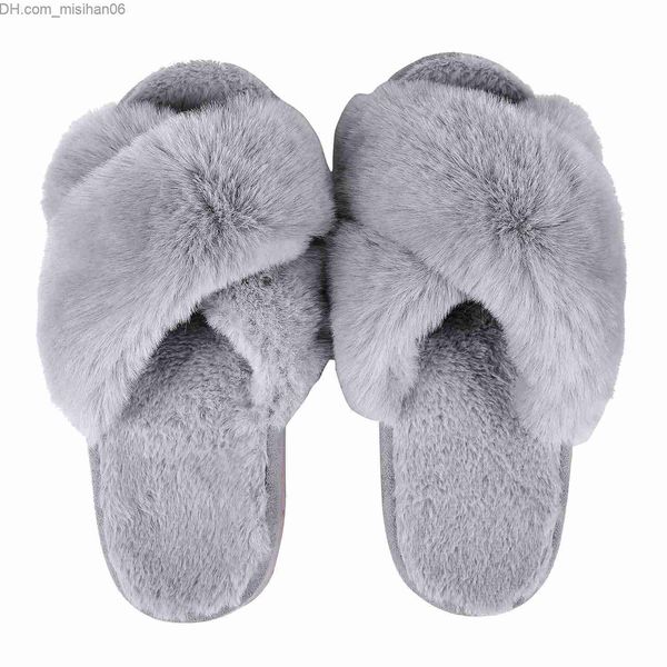slippers comwarm winter women's casual fuzzy slider women's flap suede shoes cross slider women's soft plush home indoor slid, Black
slippers comwarm winter women's casual fuzzy slider women's flap suede shoes cross slider women's soft plush home indoor slid, Black